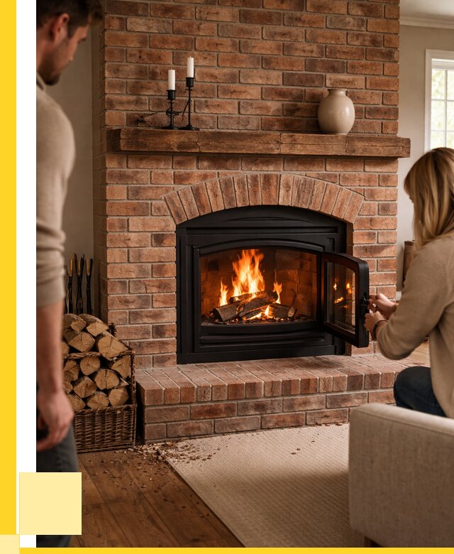 Кирпичные камины под ключ в Белебее от 153015 р. | ЭриданБлб