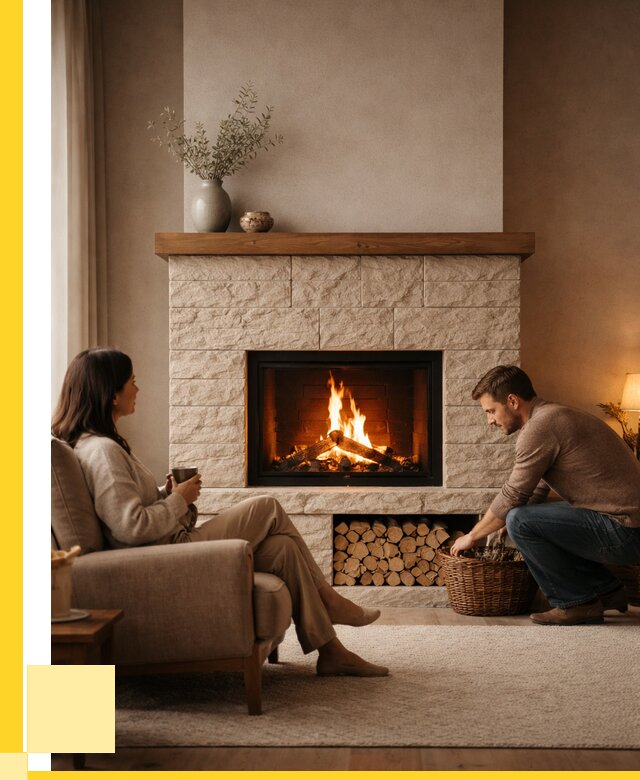 Камины для дома в Белебее под ключ от 153015 р. | ЭриданБлб