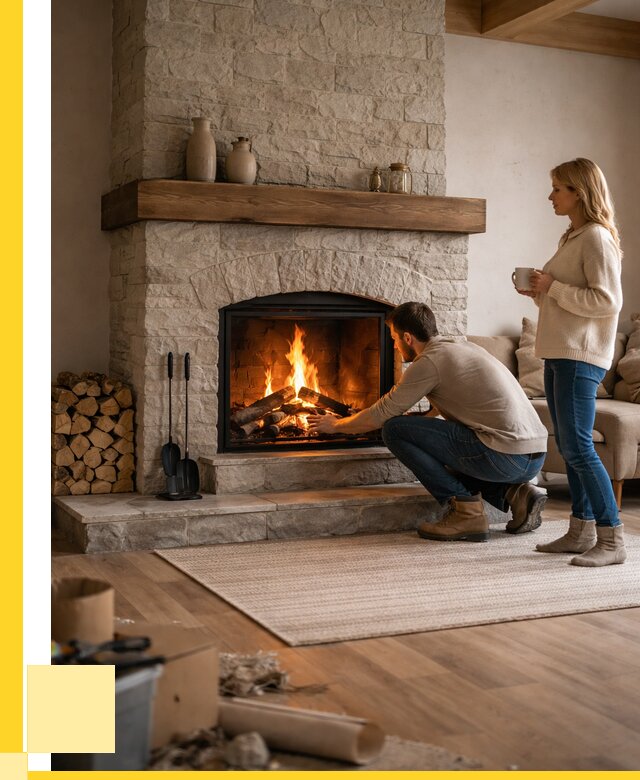 Камины для загородного дома в Белебее от 357035 р., ЭриданБлб