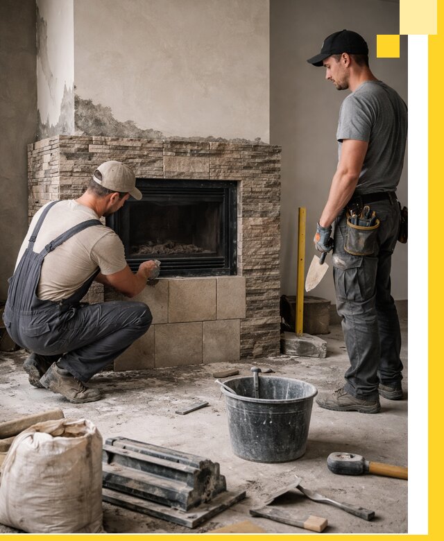 Камины под ключ в Белебее: проект, изготовление и монтаж