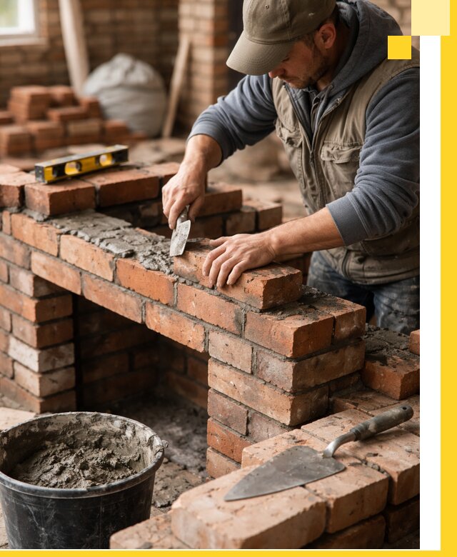 Кладка каминов под ключ в Белебее профессиональная отделка и монтаж