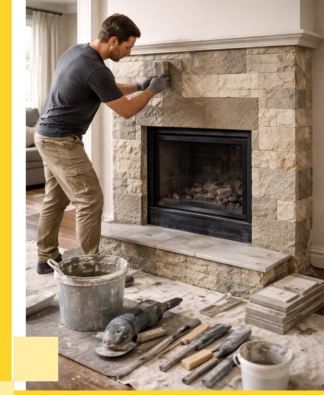 Ремонт каминов и печей в Белебее от 15302 р. | ЭриданБлб