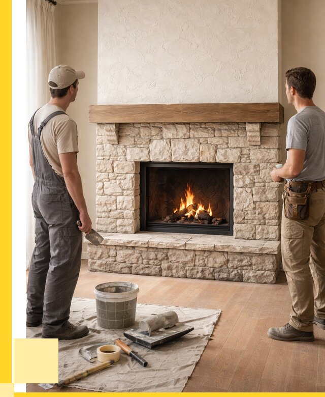 Отделка каминов в Белебее от 6631 р. под ключ | ЭриданБлб