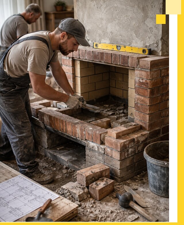 Изготовление и установка каминопечей под ключ в Белебее