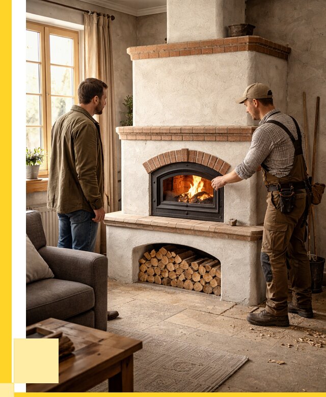 Печи камины в Белебее: кирпичные, изразцовые от 61206 р. | ЭриданБлб