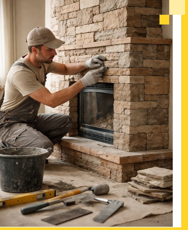 Проектирование и установка печей-каминов под ключ в Белебее