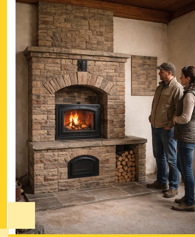 Кирпичная печь под ключ в Белебее от 153015 р. | ЭриданБлб