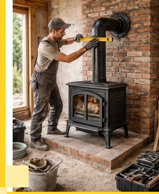 Монтаж печей установка банной печи в Белебее от 15302 р. | ЭриданБлб