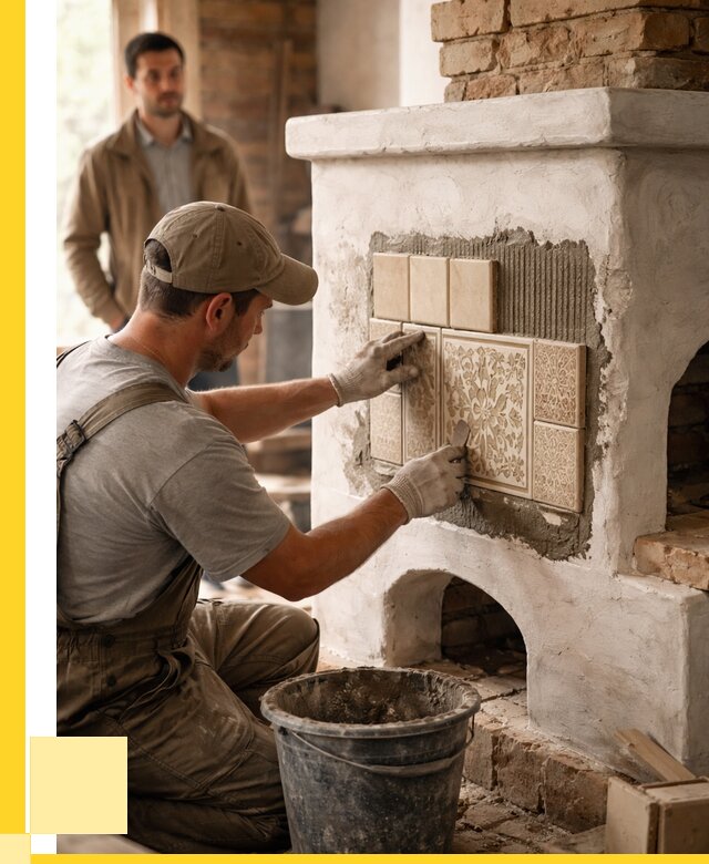 Отделка печей и банных печей в Белебее от 35704 р. | ЭриданБлб