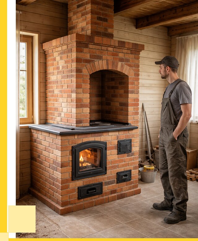 Кирпичные печи в Белебее: купить от 153015 р. | ЭриданБлб