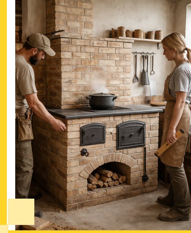 Варочно отопительные печи в Белебее от 91809 р. | ЭриданБлб