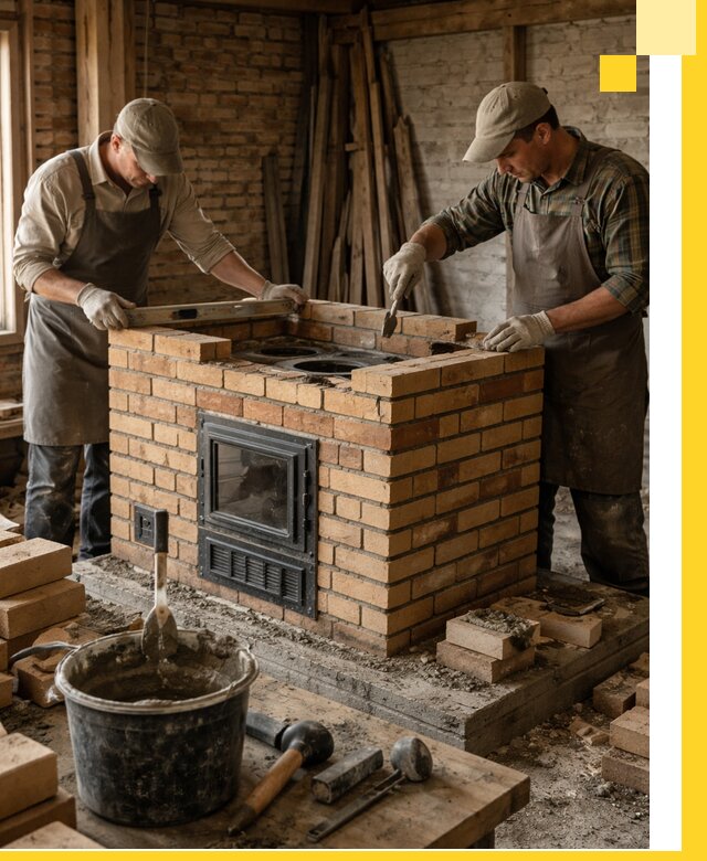 Изготовление и установка варочных печей под ключ в Белебее