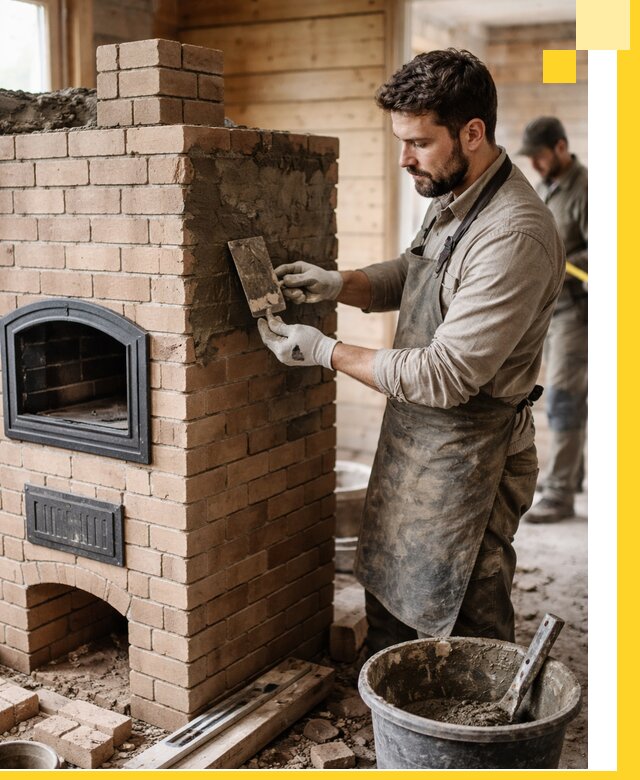 Изготовление и установка печей-шведок под ключ в Белебее