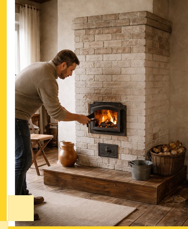 Печь голландка из кирпича в Белебее от 86709 р. | ЭриданБлб