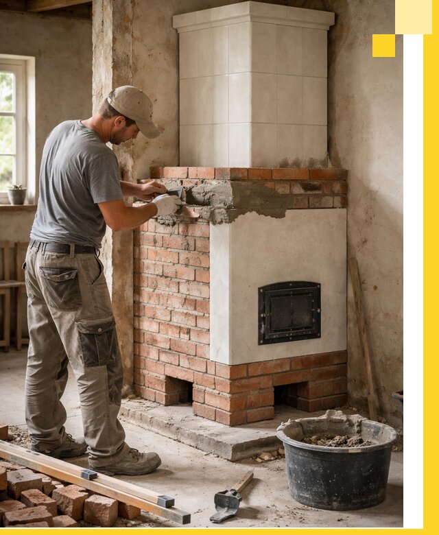 Изготовление и установка печей-голландок под ключ в Белебее