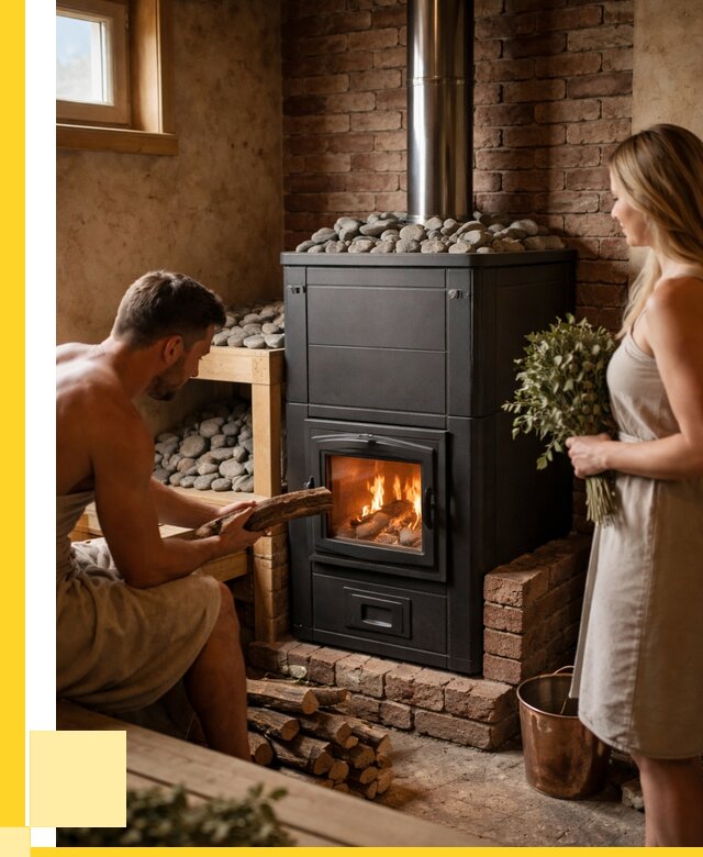 Кирпичная печь для бани на заказ в Белебее от 56106 р. | ЭриданБлб