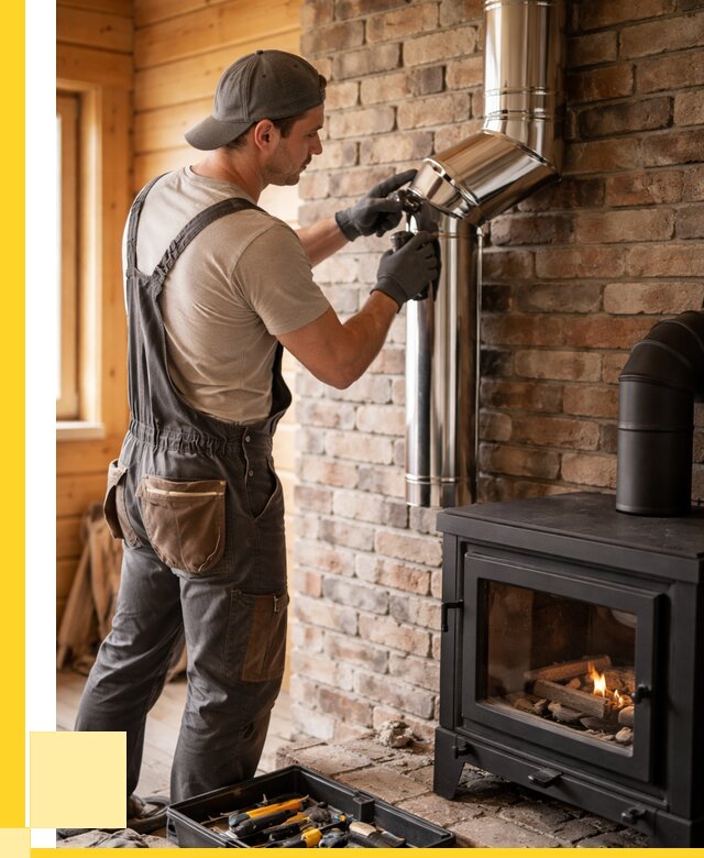 Монтаж дымоходов для печей в Белебее от 7651 р. | ЭриданБлб
