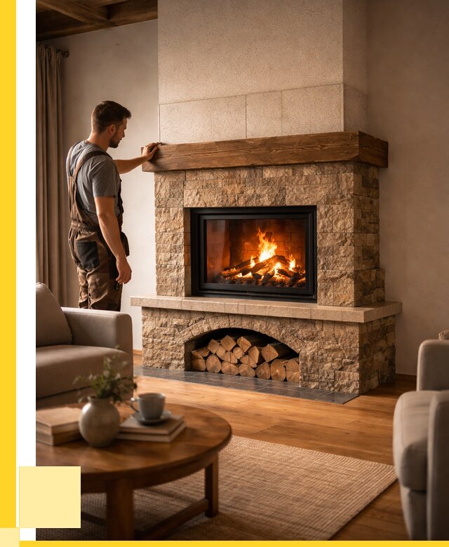 Печи камины для дома под ключ в Белебее от 56106 р. | ЭриданБлб