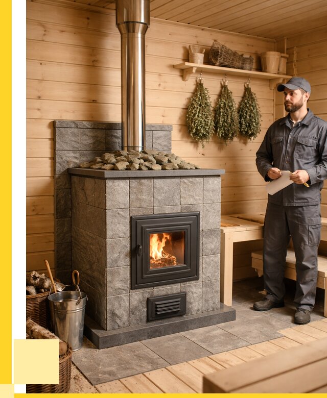 Печи для бани под ключ в Белебее от 122412 р. | ЭриданБлб