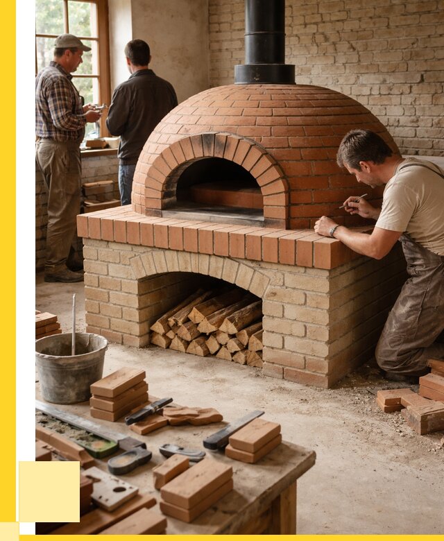 Помпейская печь дровяная для пиццы в Белебее | ЭриданБлб от 204020 р.