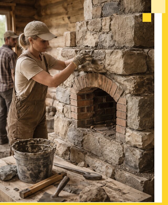 Каменные печи на заказ и монтаж в Белебее, долговечные решения