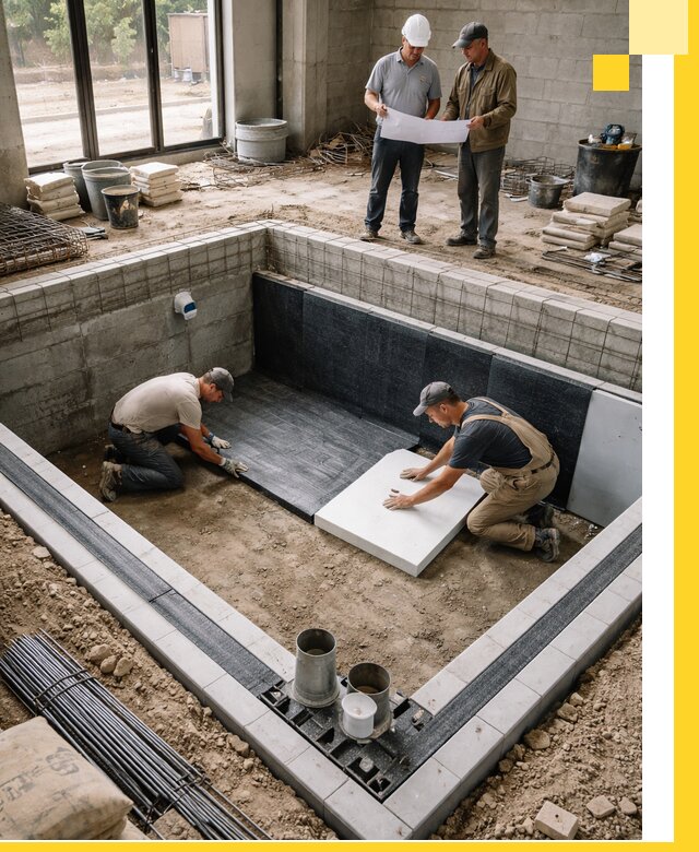 Проекты частных и общественных бассейнов под ключ в Белебее