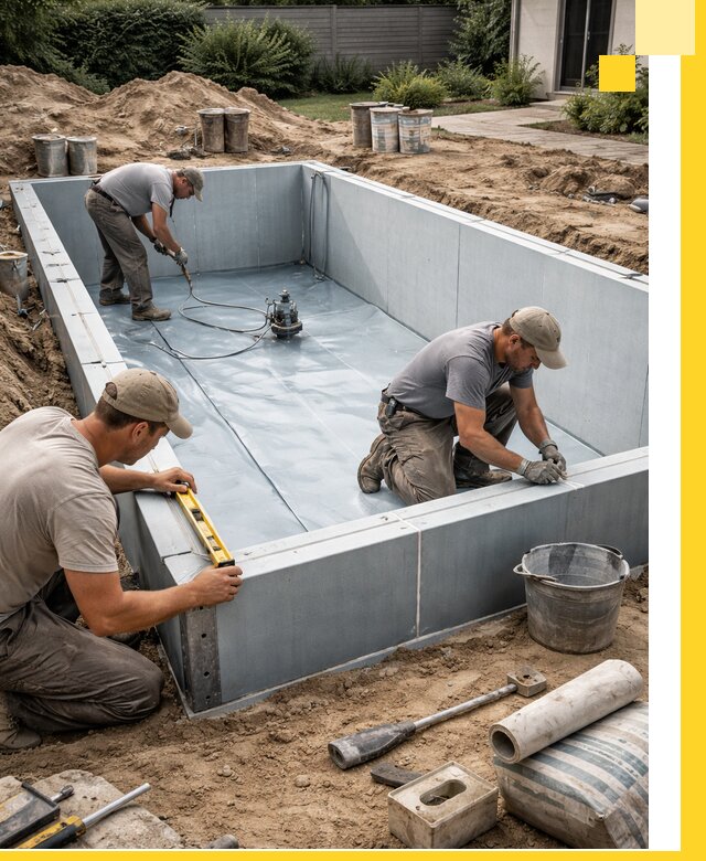 Профессиональный монтаж бассейнов под ключ в Белебее с гарантией