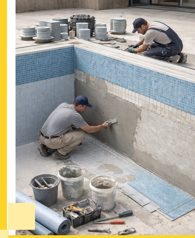 Ремонт и обслуживание бассейнов в Белебее от 25503 р. | ЭриданБлб