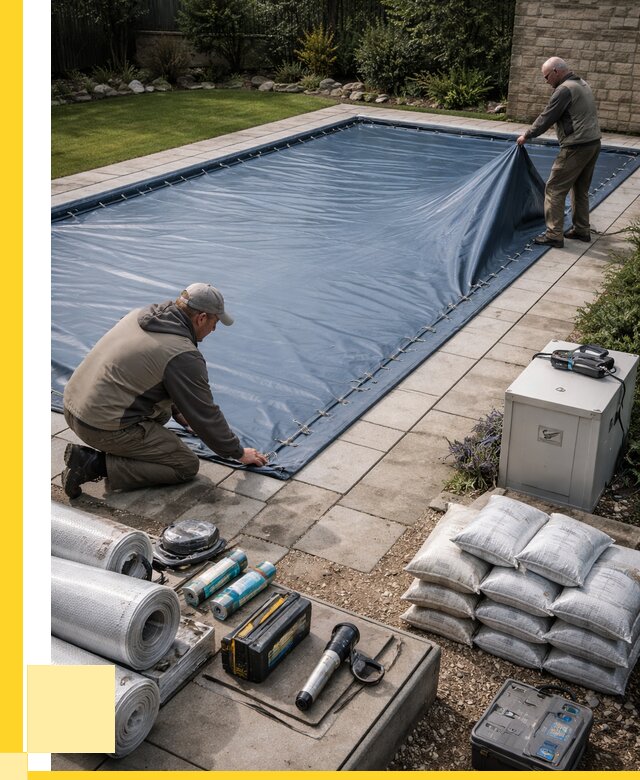 Консервация бассейнов в Белебее под ключ от 6631 р. | ЭриданБлб