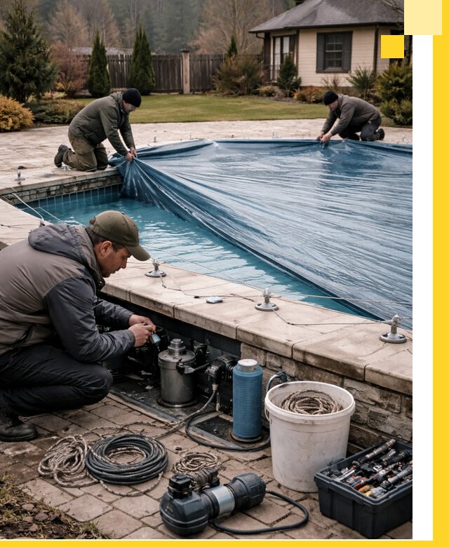 Консервация бассейнов в Белебее: подготовка к длительному хранению