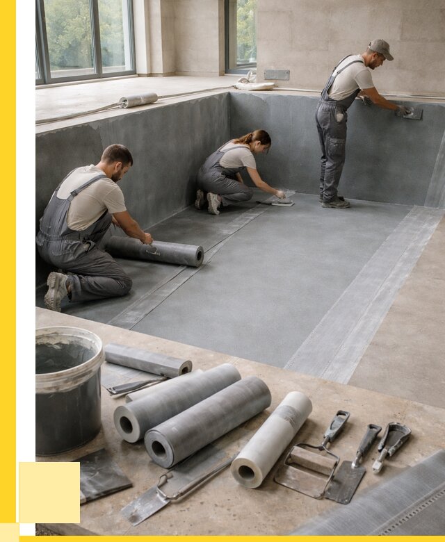 Гидроизоляция бассейнов в Белебее от 2040 р., ЭриданБлб