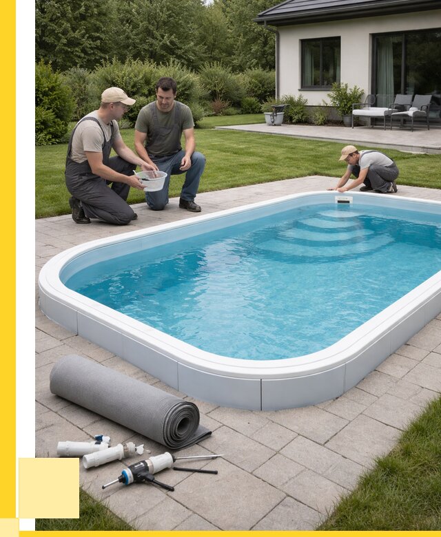 Пластиковый бассейн купить в Белебее от 255025 р., ЭриданБлб