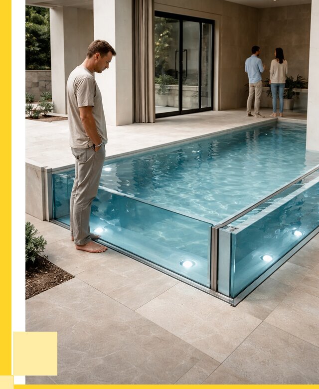 Стеклянные бассейны в Белебее от 1224120 р. | ЭриданБлб — мозаика