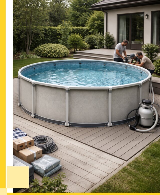 Купить каркасные бассейны в Белебее от 45905 р. | ЭриданБлб