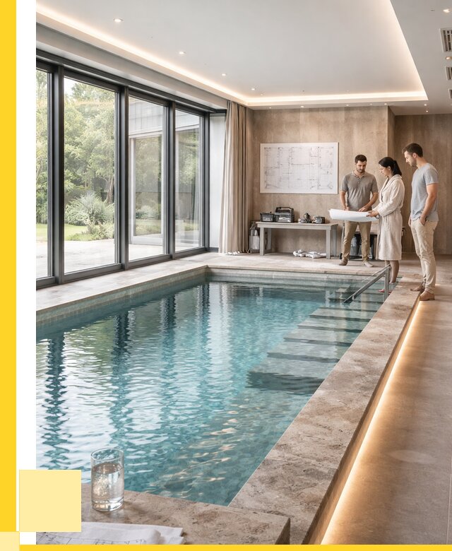 Закрытые бассейны под ключ в Белебее от 2550250 р. | ЭриданБлб