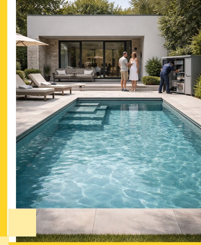 Бассейн в доме в Белебее под ключ от 1224120 р. | ЭриданБлб