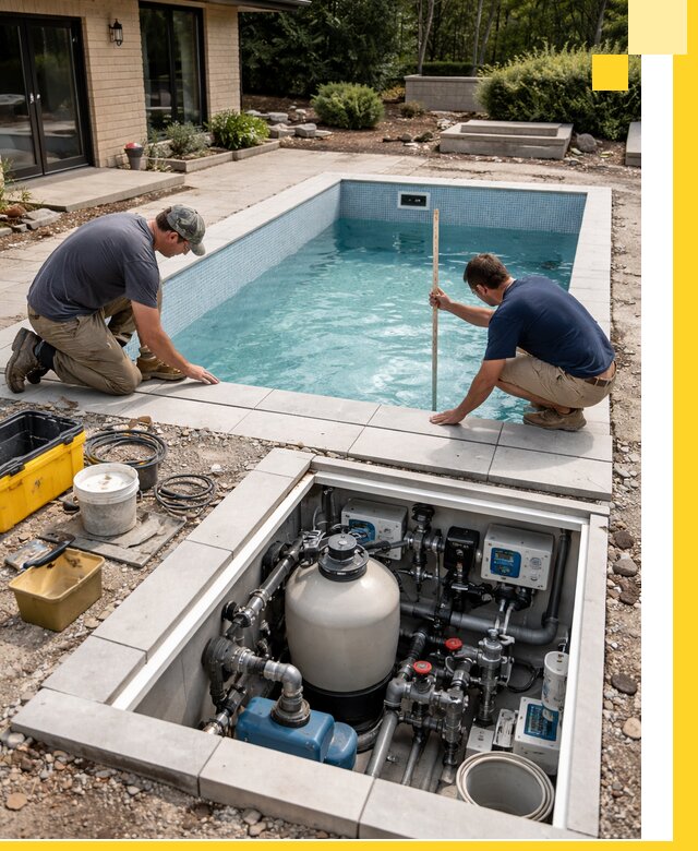 Строительство качественных домашних бассейнов под ключ в Белебее