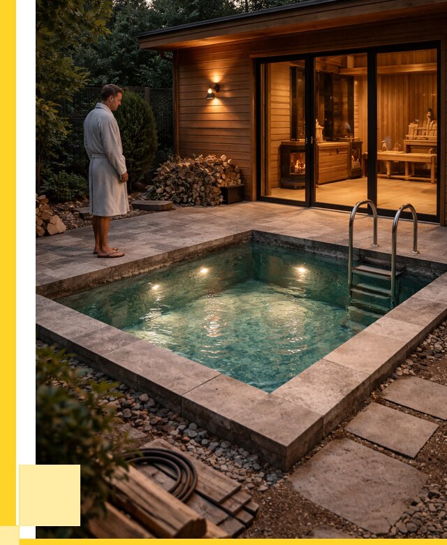 Бани с бассейном под ключ в Белебее от 96910 р. | ЭриданБлб