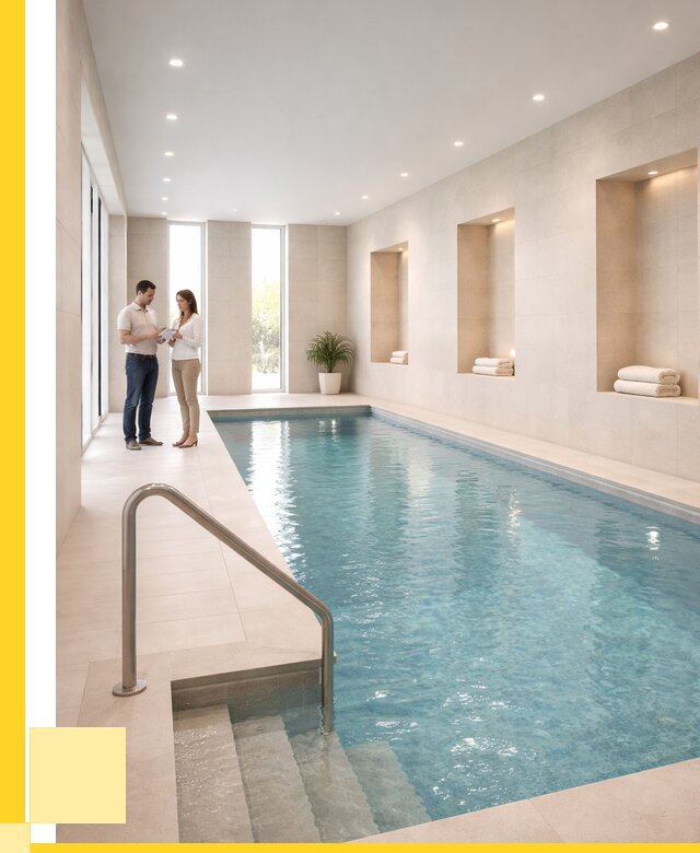 Бассейны в помещении под ключ в Белебее от 1530150 р. | ЭриданБлб