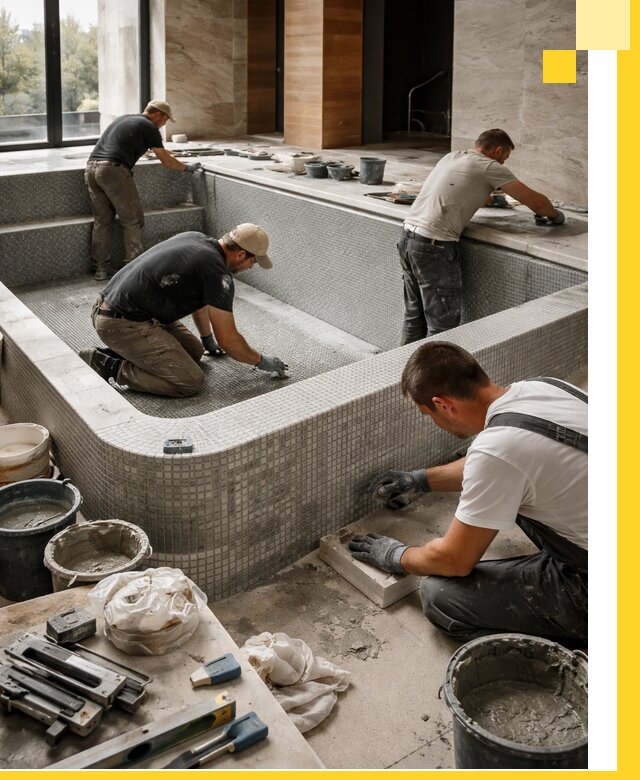 Строительство и установка СПА бассейнов под ключ в Белебее