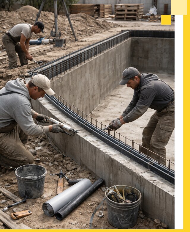 Качественный монтаж чаши бассейна в Белебее под ключ с гарантией