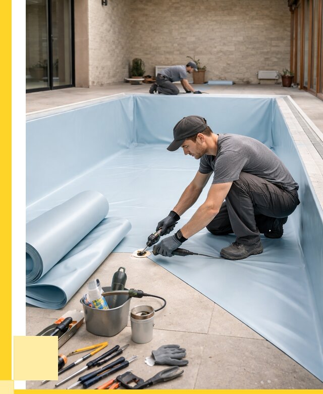 Пленка ПВХ для бассейнов в Белебее от 2550 р. | ЭриданБлб