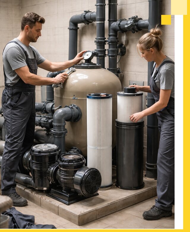 Фильтры и системы фильтрации для бассейнов в Белебее