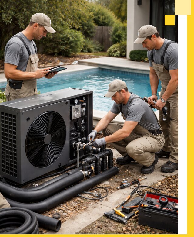 Проектирование и установка тепловых насосов для бассейнов в Белебее