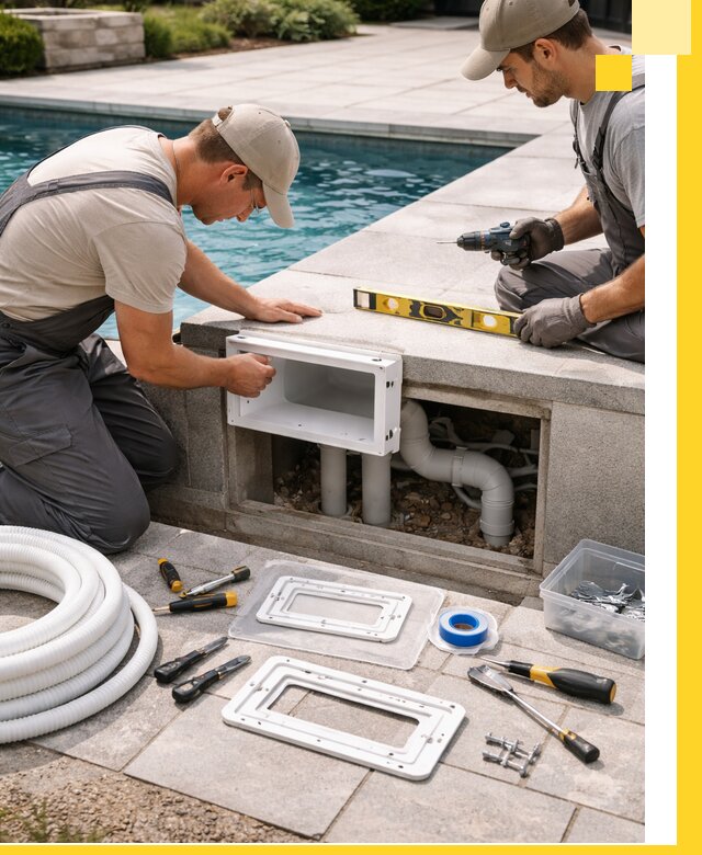 Поставка и установка скиммеров для бассейнов в Белебее