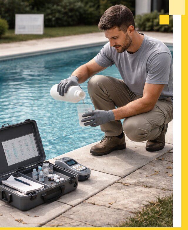 Профессиональная дезинфекция воды в бассейне в Белебее