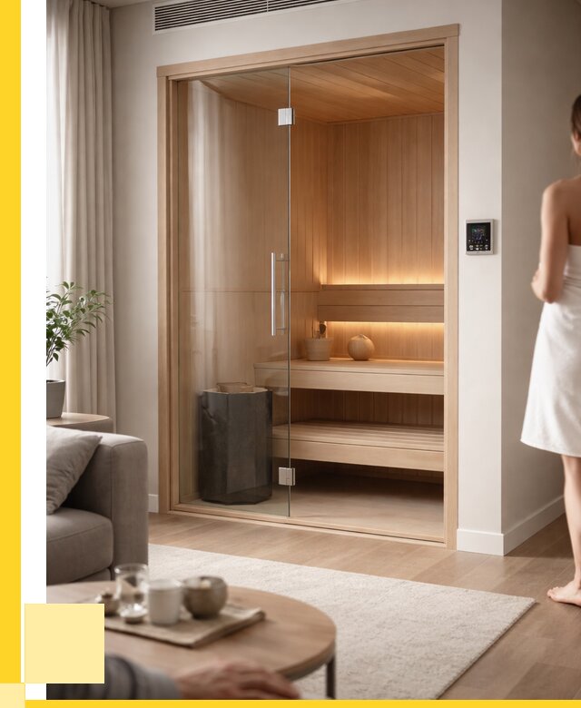 Сауна в квартире под ключ в Белебее от 122412 р. ЭриданБлб