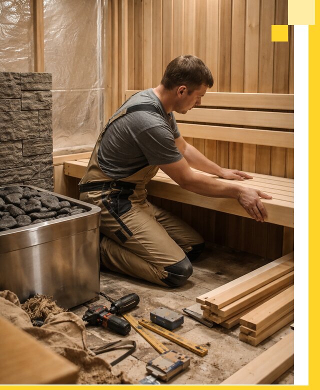 Сауны для дома под ключ с проектированием и монтажом в Белебее