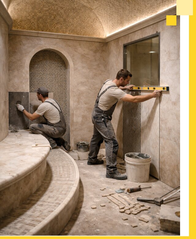 Проектирование и строительство саун с хамамом под ключ в Белебее