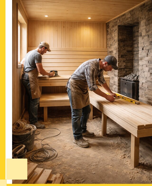 Отделка бани в Белебее: внутренняя отделка от 3060 р. | ЭриданБлб